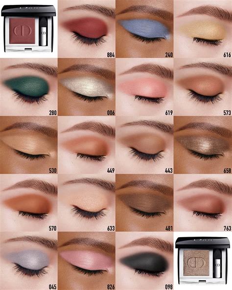 dior fall 2021 eyeshadow|dior show eye shadows.